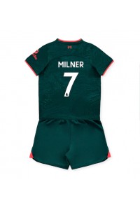 Liverpool James Milner #7 Babyklær Tredje Fotballdrakt til barn 2022-23 Korte ermer (+ Korte bukser)